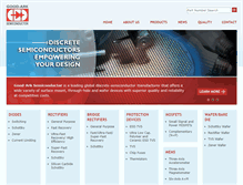 Tablet Screenshot of goodarksemi.com